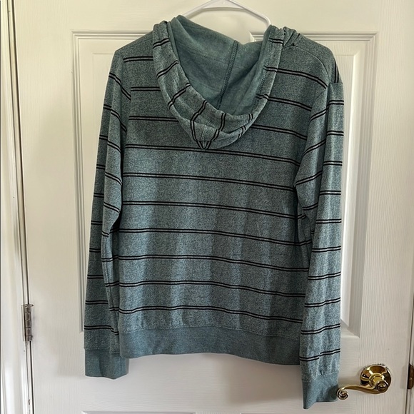 Volcom Blue Striped Hoodie - Picture 5 of 5